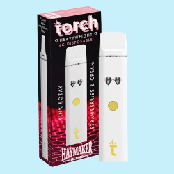 Torch Heavyweight Haymaker Disposable 4g Double Flavor Delta 8 Disposable
